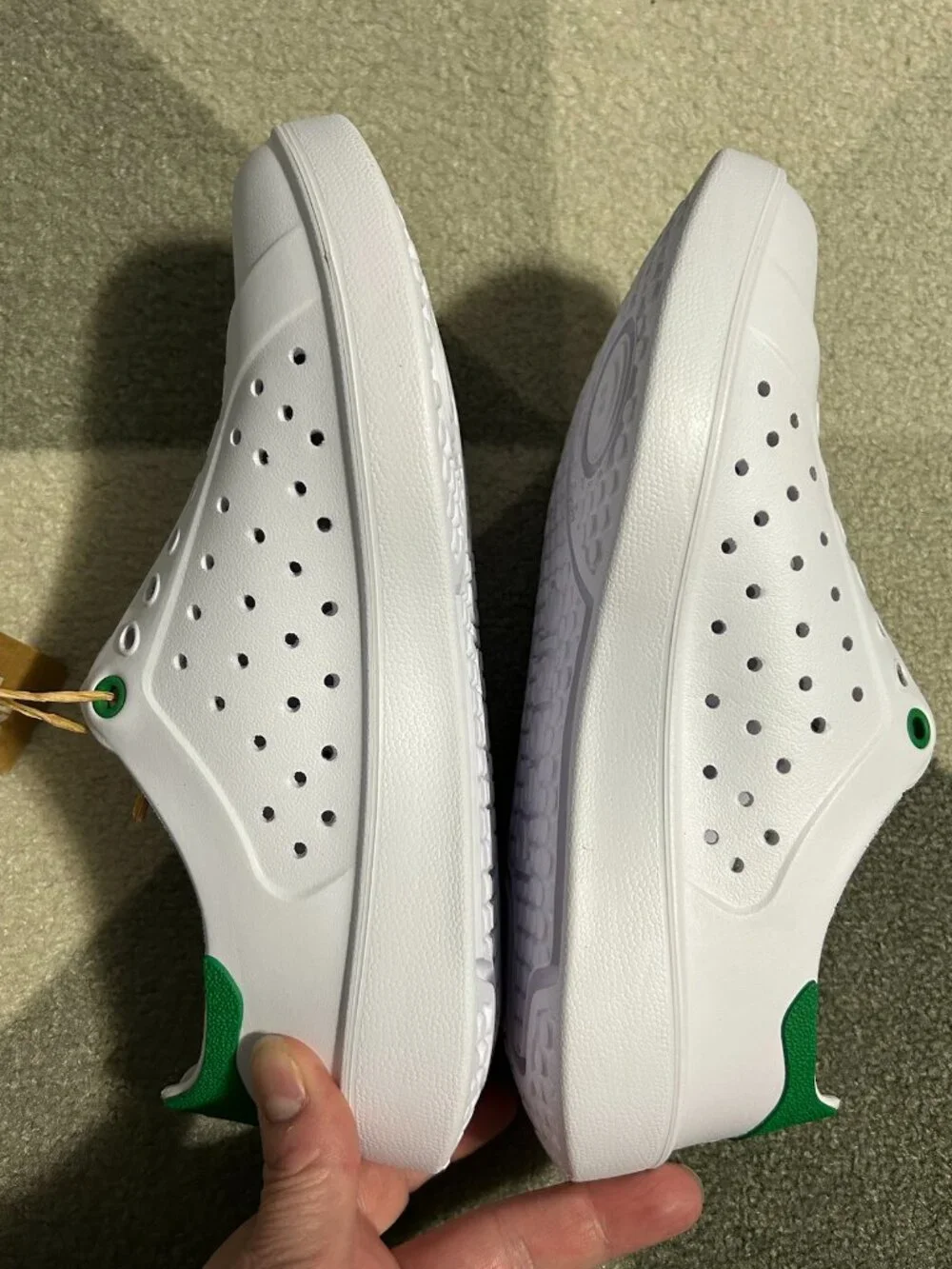 NWT People Footwear Lightweight Slip-On Perforated EVA Water Shoes M6/W8
